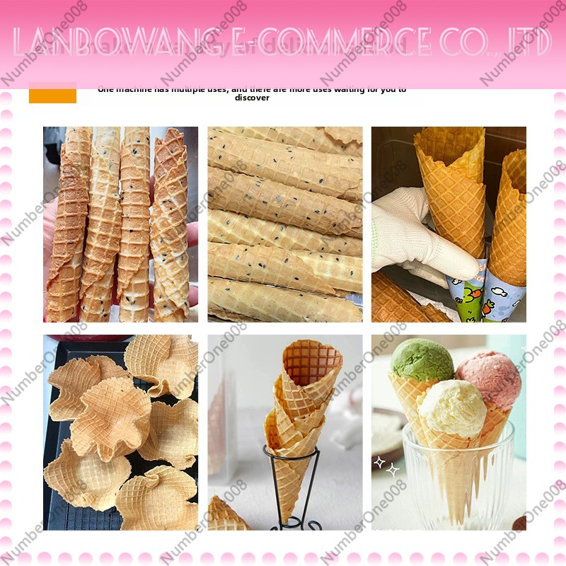 Electric Crispy Ice Cream Cone - Waffle Cone Maker review and price