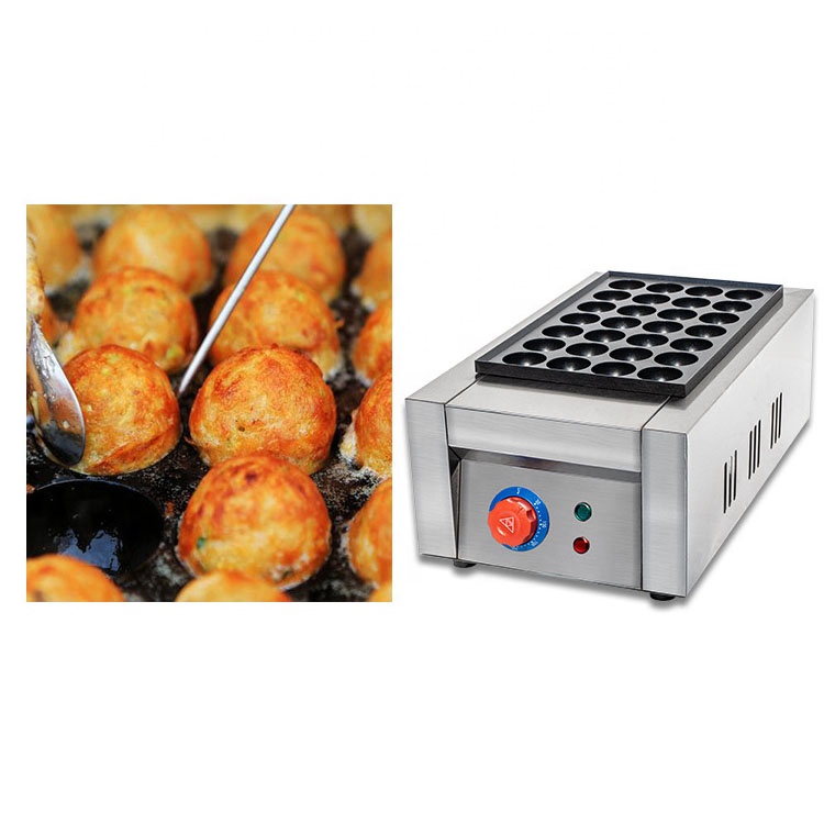 Electric fish ball grill, two- - Takoyaki Grill Plate review and price