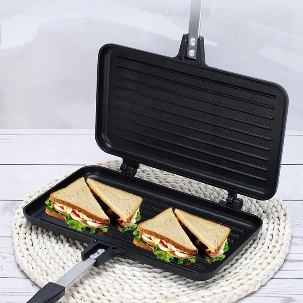 Double-Sided Frying Pan Non-St - Mini Pancake Griddle review and price