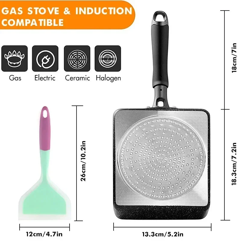 Japanese Omelette Pan / Tamago - Egg Waffle Pan review and price