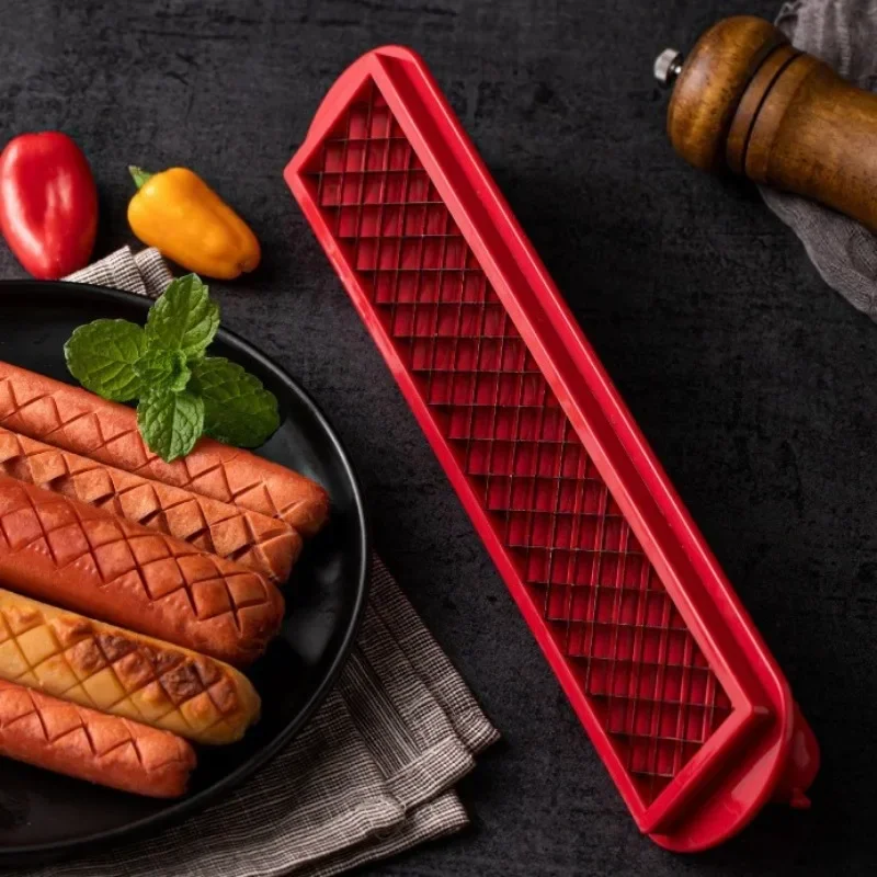 Hot Dog Slicer Criss Cross Dur - Hot Dog Press review and price