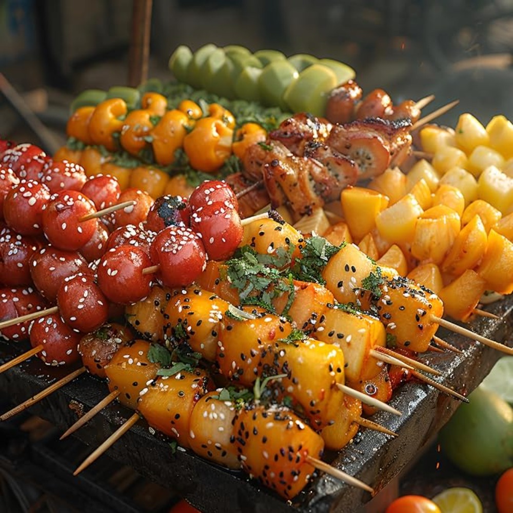 90-1350Pcs BBQ Bamboo Sticks D - Corn Dog Stick review and price