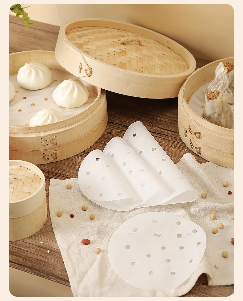 100Pcs Food Grade Disposable S - Bao Steamer Bamboo review and price