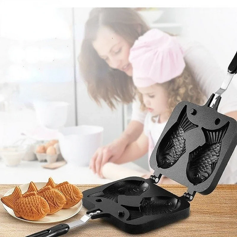 Kitchen Japanese Taiyaki Doubl - Egg Waffle Pan review and price