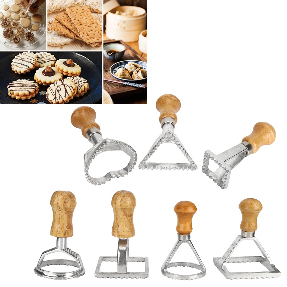 7PCS Individual Upright Raviol - Dumpling Press Set review and price