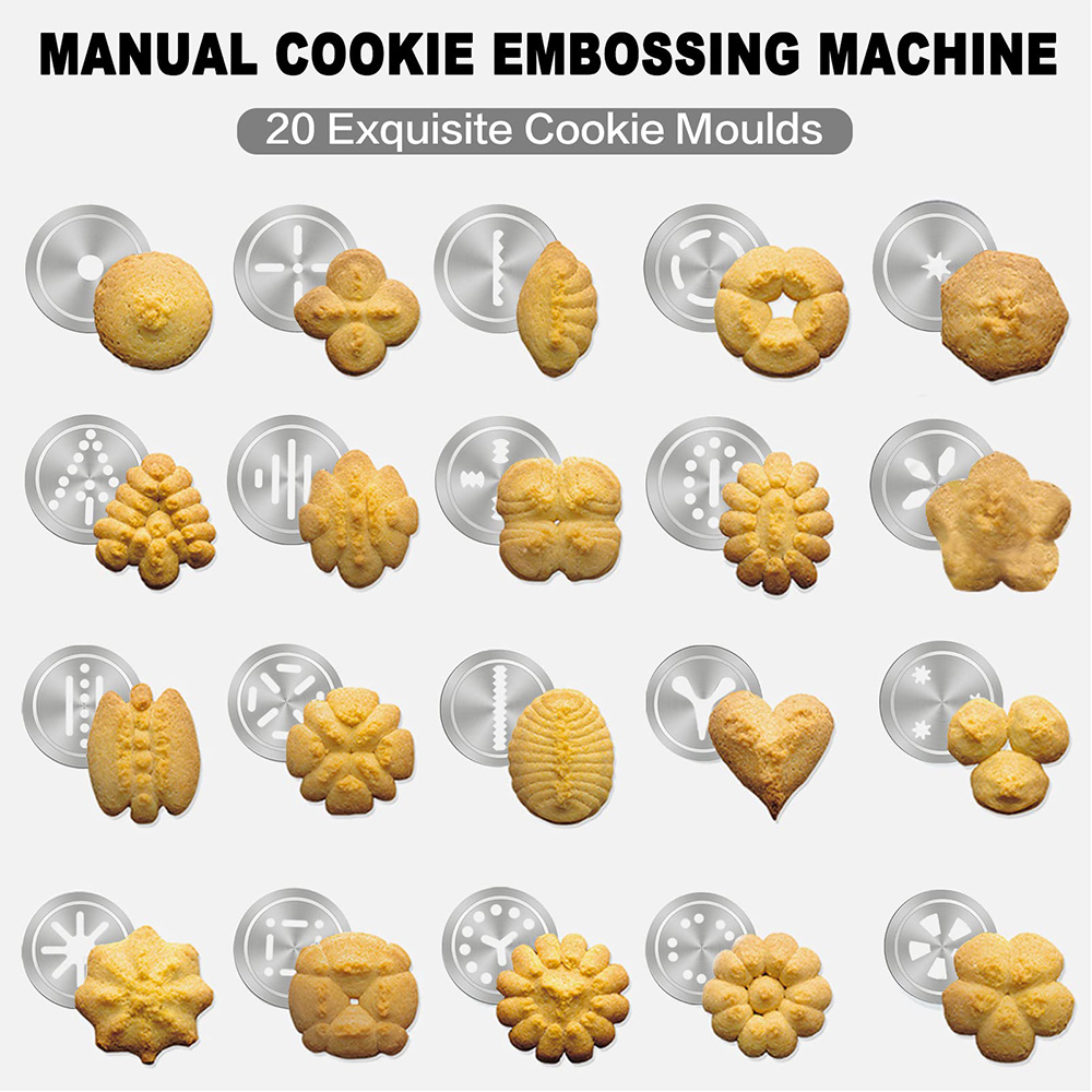 10/20pcs Aluminum Cookie Maker - Churros Maker Gun review and price