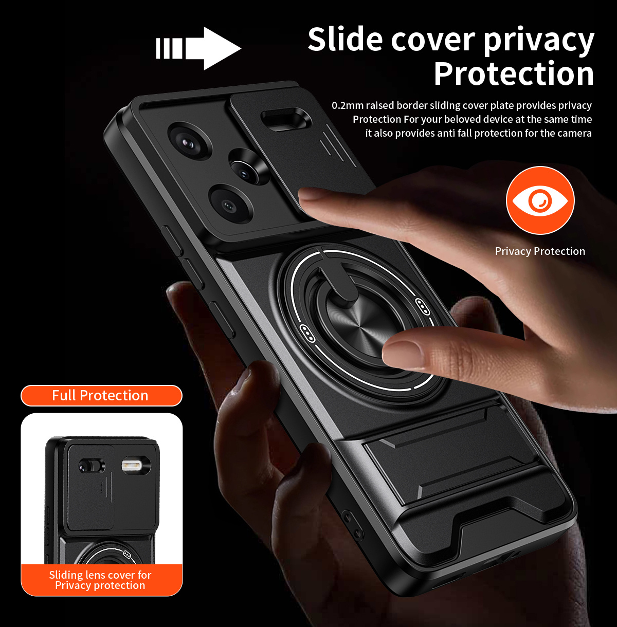 Lens Slide Camera Phone Case f - Taco Stand Holder review and price