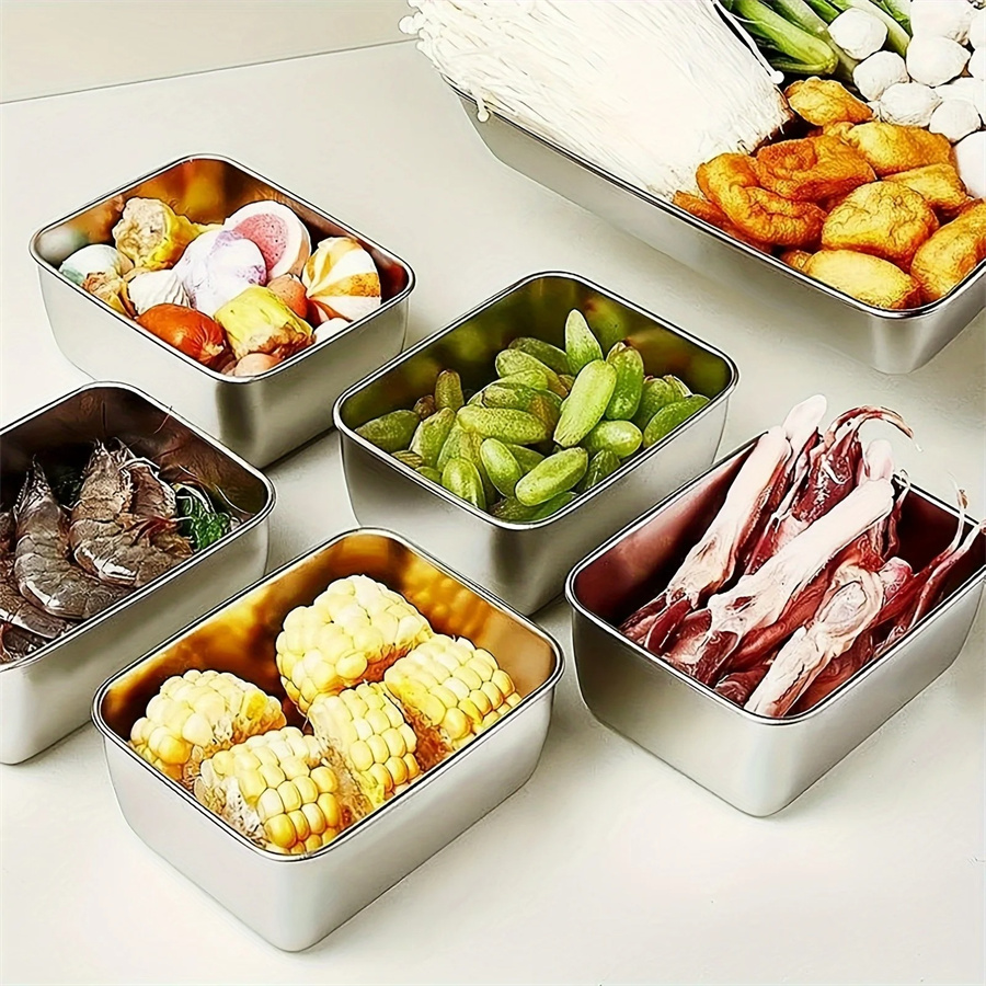 1/3/5pcs Stainless Steel Food  - Dim Sum Basket review and price