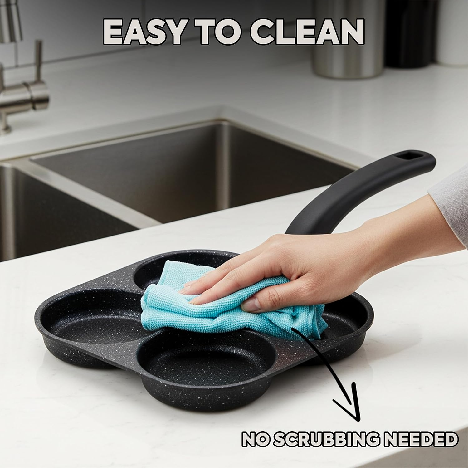 Egg Frying Pan Nonstick Pancak - Egg Waffle Pan review and price