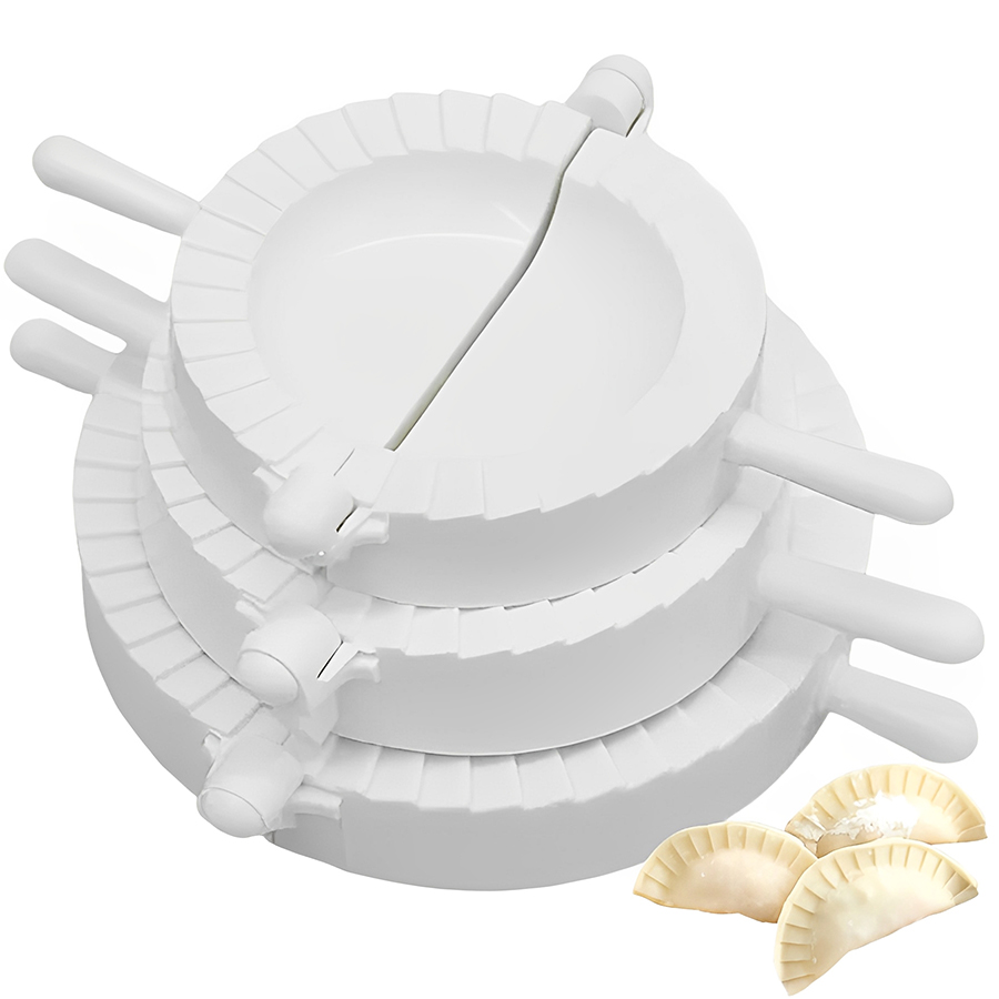 3pcs/set 7-10cm Plastic Dumpli - Dumpling Press Set review and price